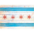 Chicago Flag Light Wood Surface Laptop Studio Skin